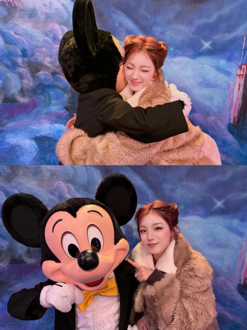 아이들 우기 SNS