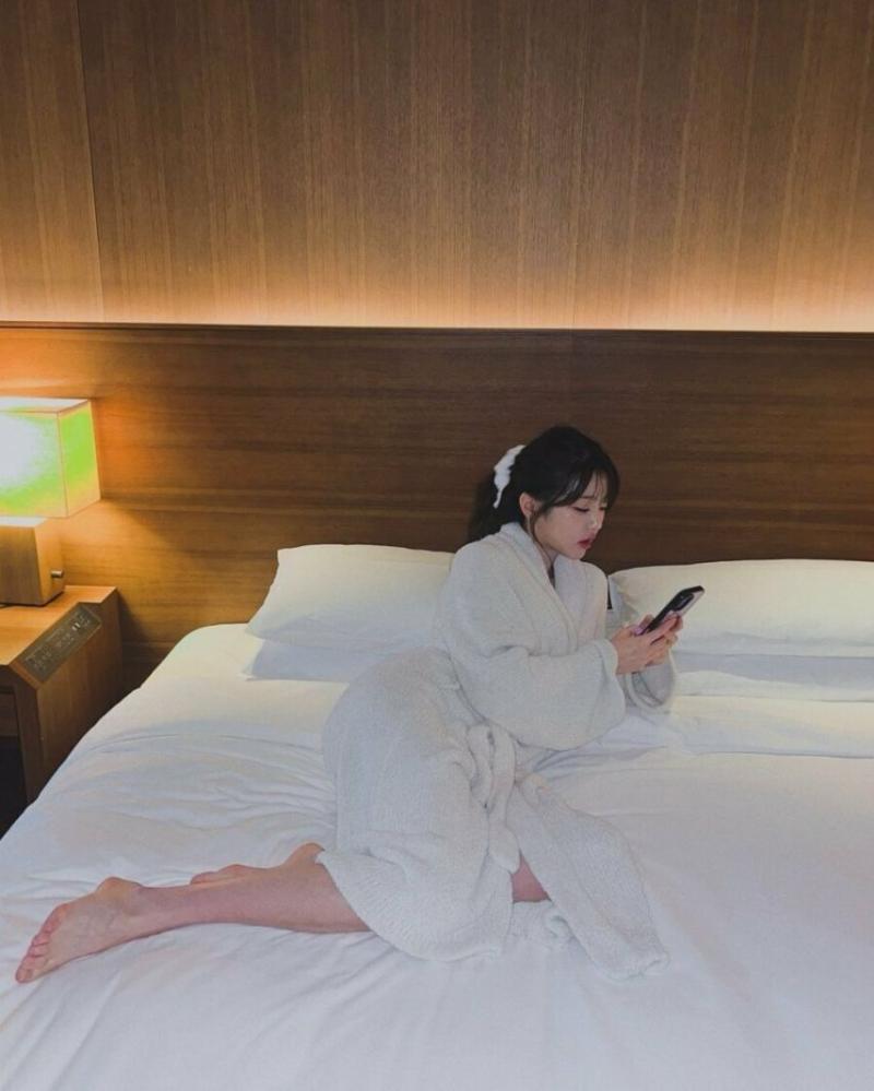 불타는 금요일 목욕가운 입은 장원영 여친시점