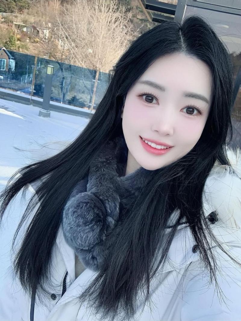 대구mbc 기상캐스터 유하경(눈 인증샷)