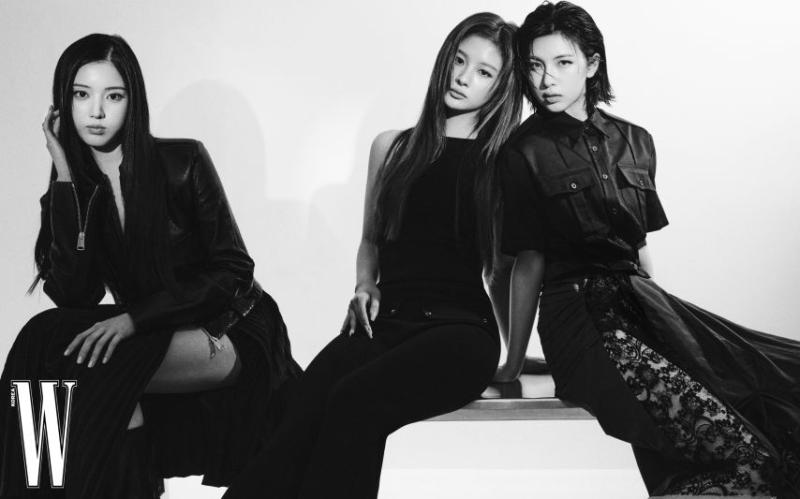 엔믹스 설윤,배이,지우 W