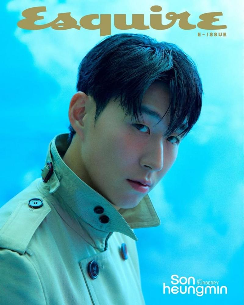 손흥민, 에스콰이어 3월호 버버리 디지털 커버 및 화보.JPG