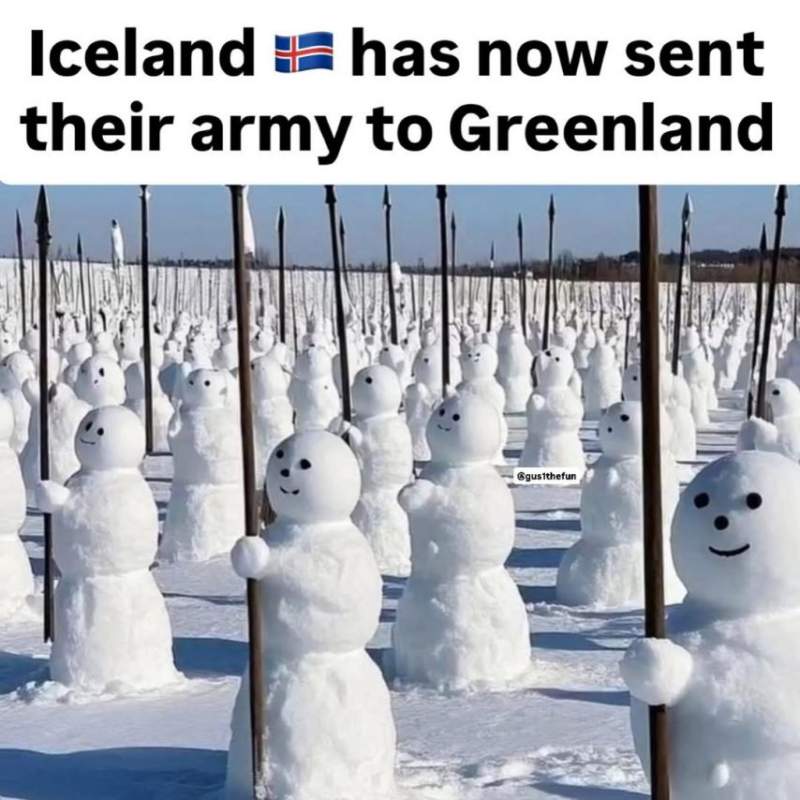 그린란드에 파병할 군대?