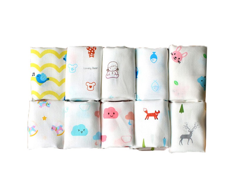 오즈맘 유아동용 캐릭터 가제 손수건 10p 세트