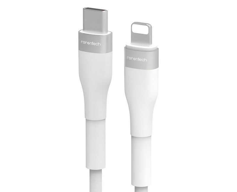 로랜텍 아이폰 케이블 호환 파스텔 C타입-애플8핀 PD 고속충전
