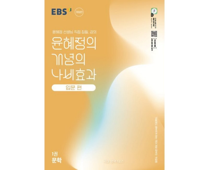 윤혜정의 개념의 나비효과 입문 편 1권 문학 개정판