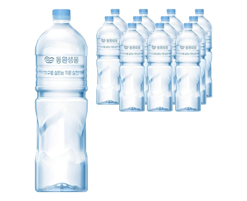 동원샘물 무라벨