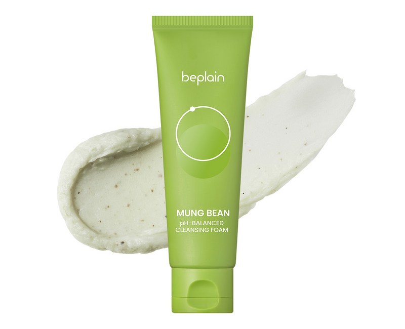[비건뷰티] 비플레인 녹두 약산성 클렌징폼