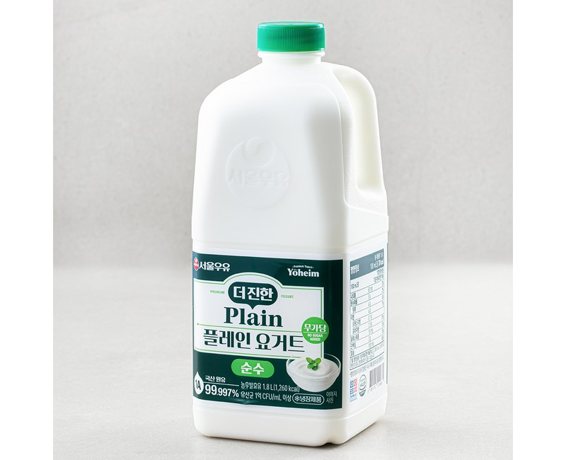 서울우유 더 진한 순수 플레인 요거트