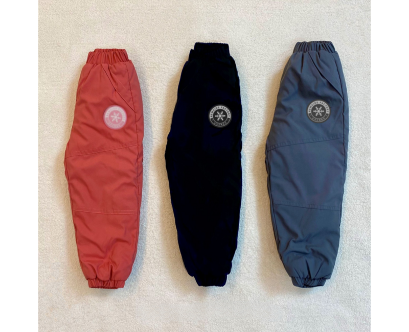 키즈 주니어 겨울 기모 눈썰매 스키 패딩 바지