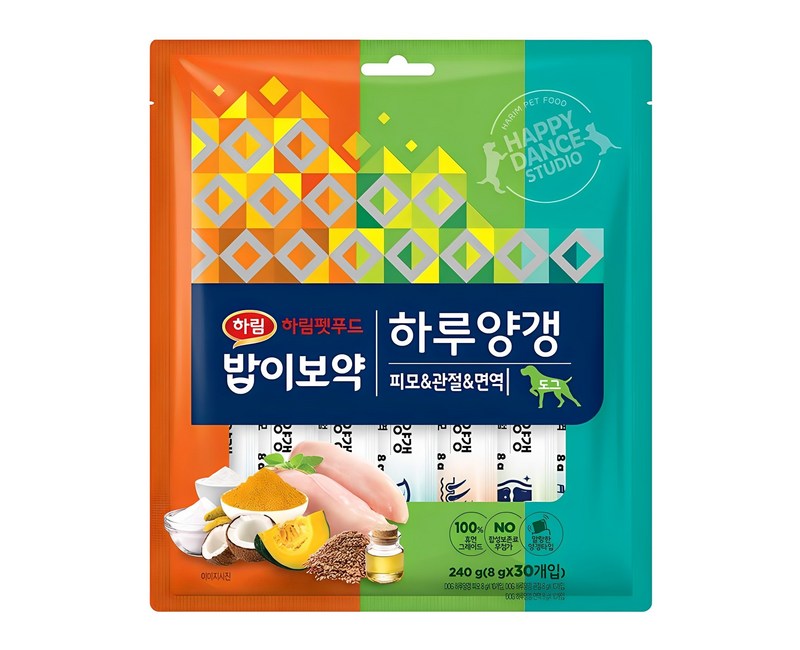 하림펫푸드밥이보약 강아지 하루양갱