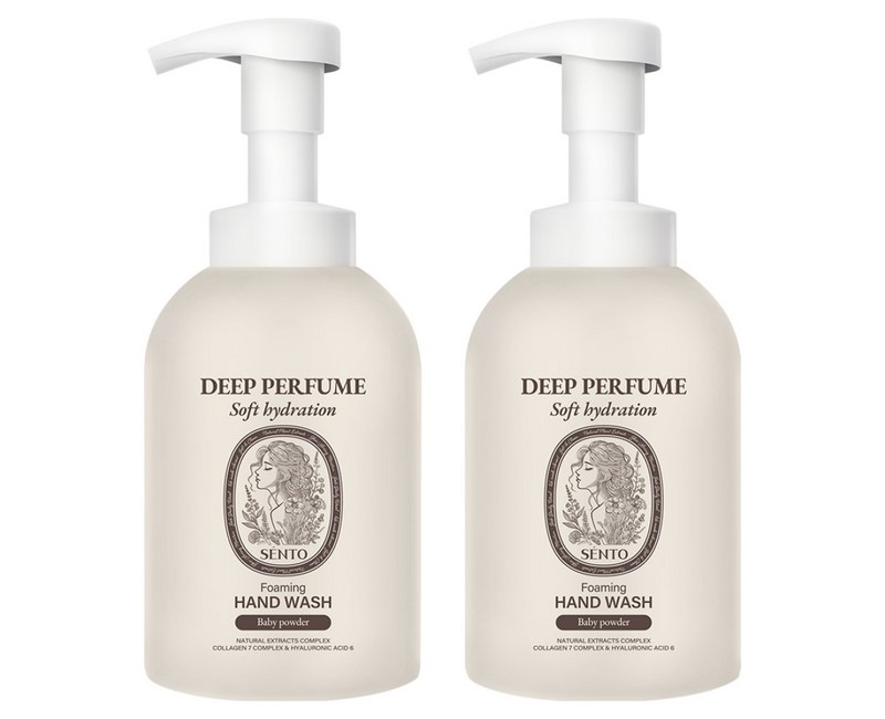 센토 딥퍼퓸 포밍 핸드워시 베이비파우더향