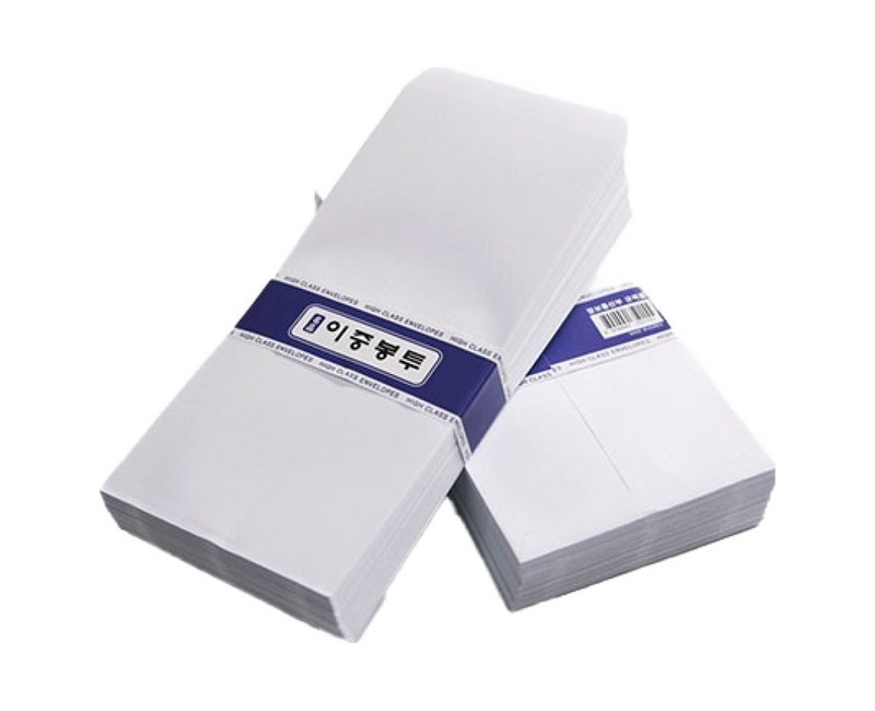 문구마을 이중봉투 100 x 205 mm