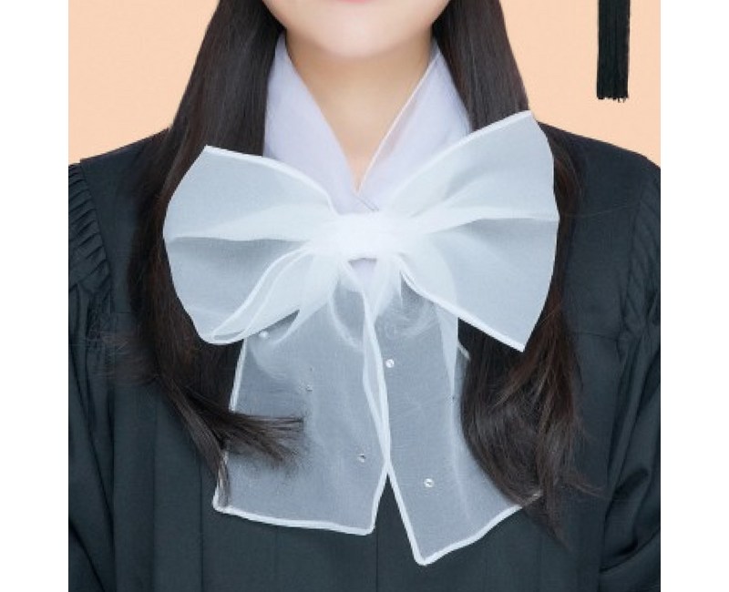 [청춘교복] 신상 졸업리본 졸업식리본 스카프 학사복 학사가운 졸업식가운 청춘교복