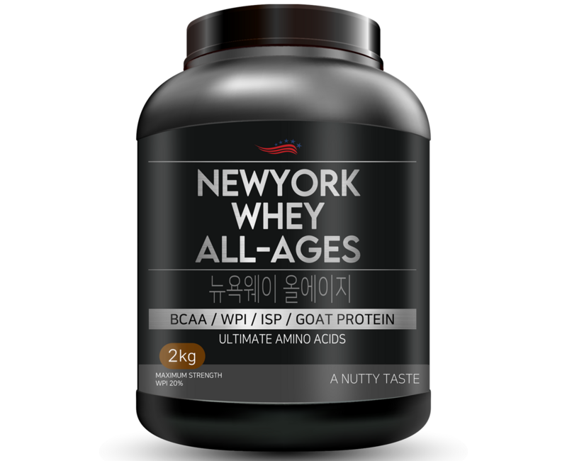 뉴욕웨이 올에이지 WPI 함유 미숫가루맛 단백질보충제 단백질쉐이크 산양유 프로틴