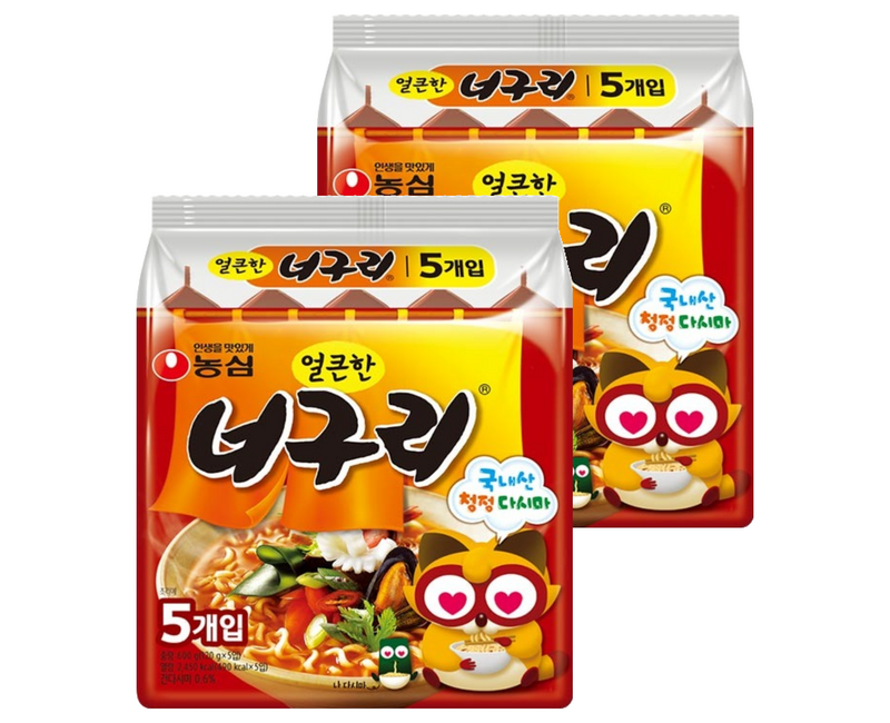 농심 얼큰한 너구리 120g