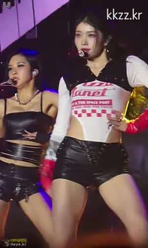 허벅지 탄탄한 케플러 샤오팅