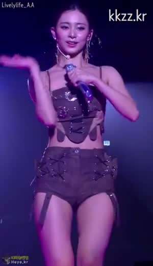 허벅지 떨리는 트와이스 쯔위