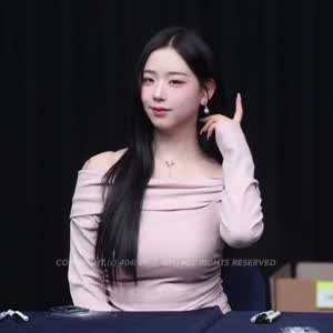 끼부리는 묵직 팬사인회 트리플에스 김채연