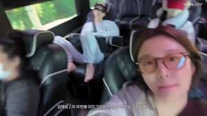 [르세라핌] 미국 입국심사 썰 푸는 김채원