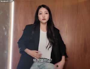 인생네컷 찍는 여자친구 소원 .Gif