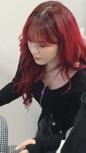 케플러 채현의 방심.mp4