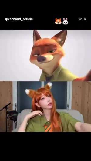 눈 맞는 QWER 마젠타