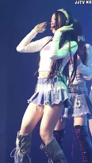 봉긋 흰티 청치마 검정 속바지 클라씨 보은.mp4