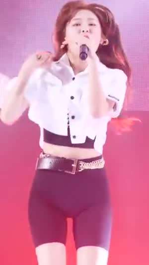 탄탄한 하체 레드벨벳 슬기 숏레깅스 레전드