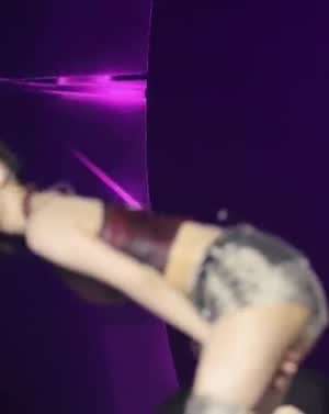 프로미스나인 이채영 웨이브 하는 섹시 S라인 엉밑.mp4