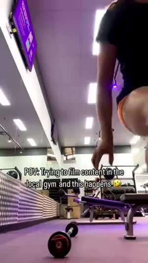 체육관에서 생긴일