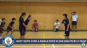 줄넘기 고인물들.