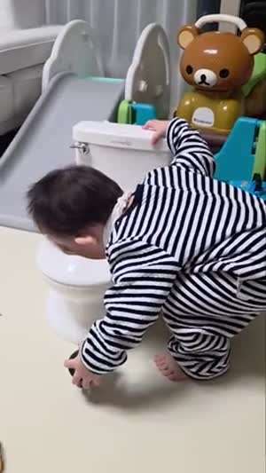 꽐라된 엄마 따라하는 아들