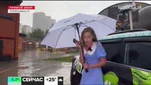 러시아 뉴스 중 방송사고