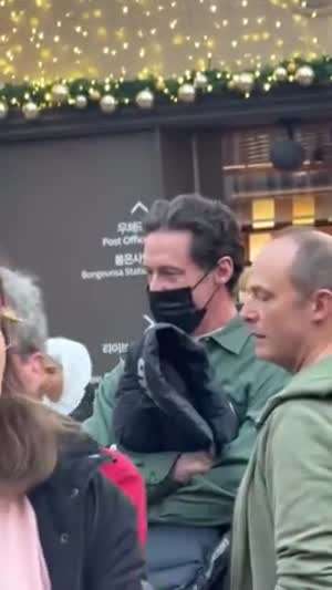 한국 여행온 휴잭맨