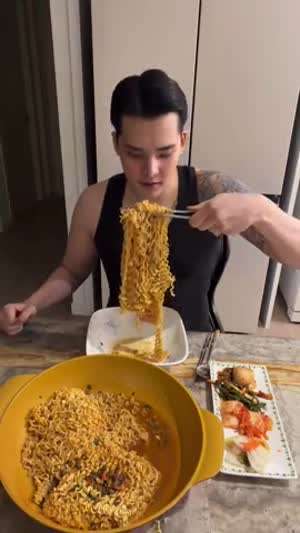 라면 먹다 죽는 줄