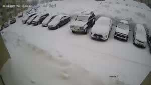 러시아 캄차카에서 눈 이란?