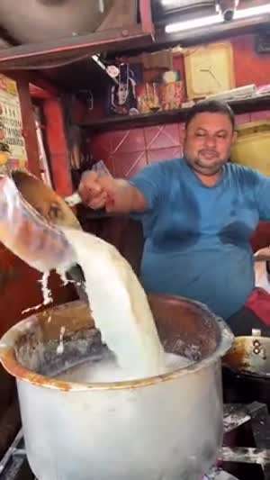 인도의 길거리 밀크티