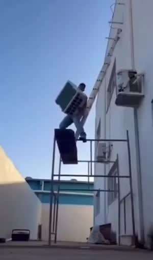 안전하게 실외기 설치하는 방법