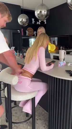 숑팬티녀에게 장난