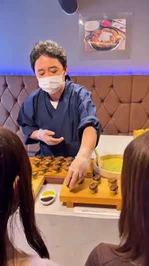 AI 조작이 아닌 진짜 두바이 쫀득 스시 ㄷㄷ