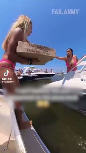 미국의 피자배달