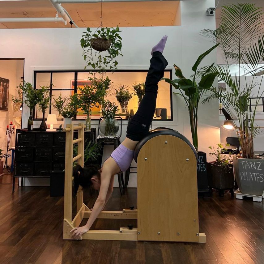 트와이스 나연 필라테스