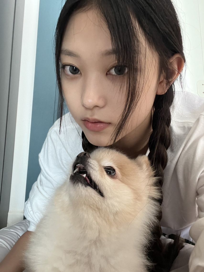 뉴진스 해린이 키우는 강아지