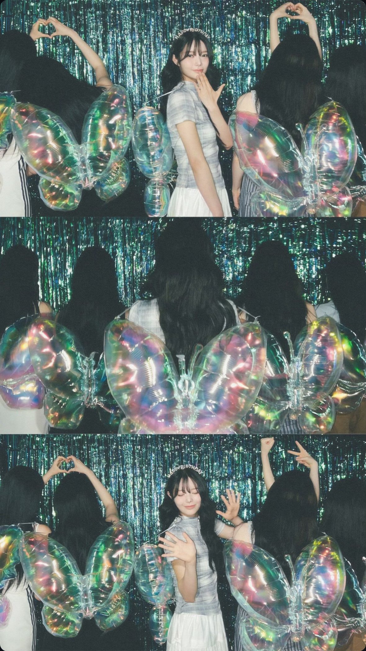 피프티피프티 새 멤버 뒷모습 공개