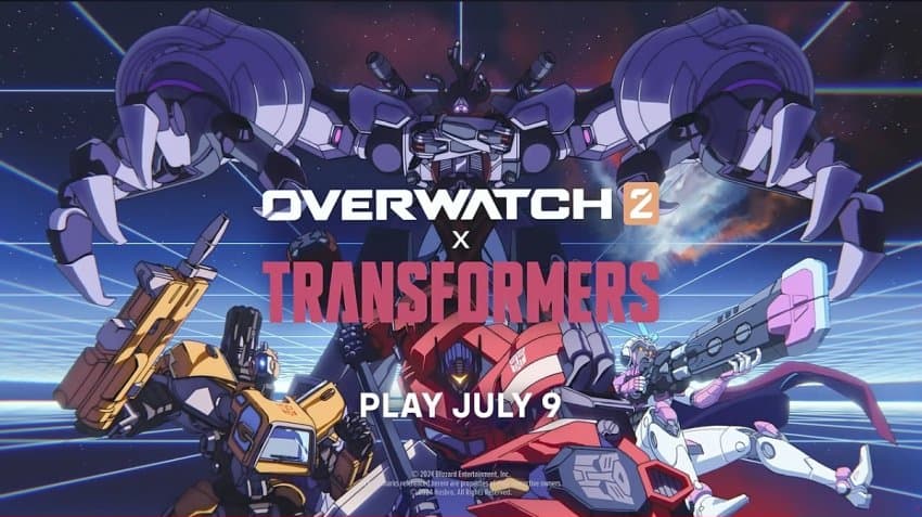 오버워치 X 트랜스포머 콜라보 트레일러