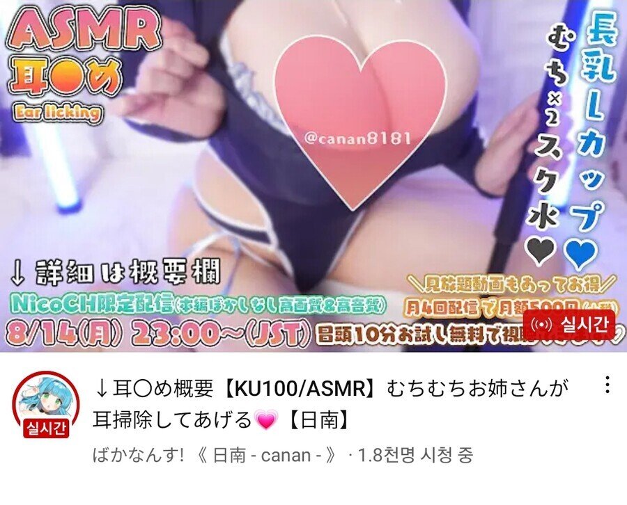 ㅇㅎ)해킹으로 빨간약이 밝혀진 대형 버튜버들