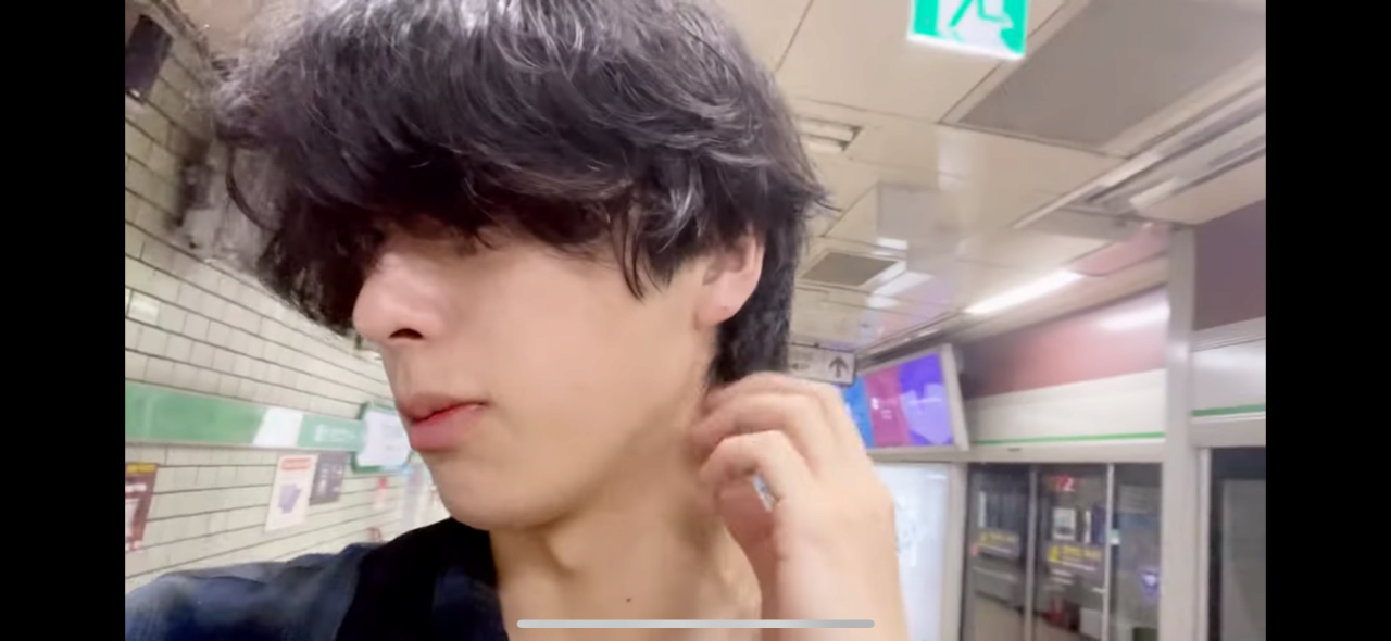 한국미용실을 방문한 일본 유튜버 ..