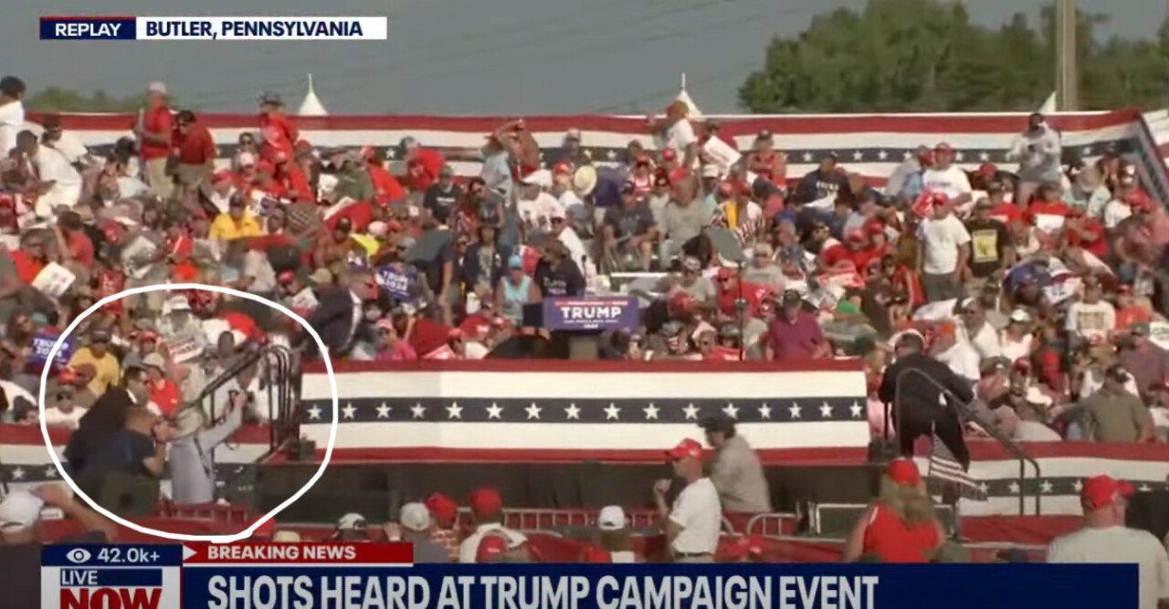 트럼프 피습 현장에서 놀랐던 부분 중 하나