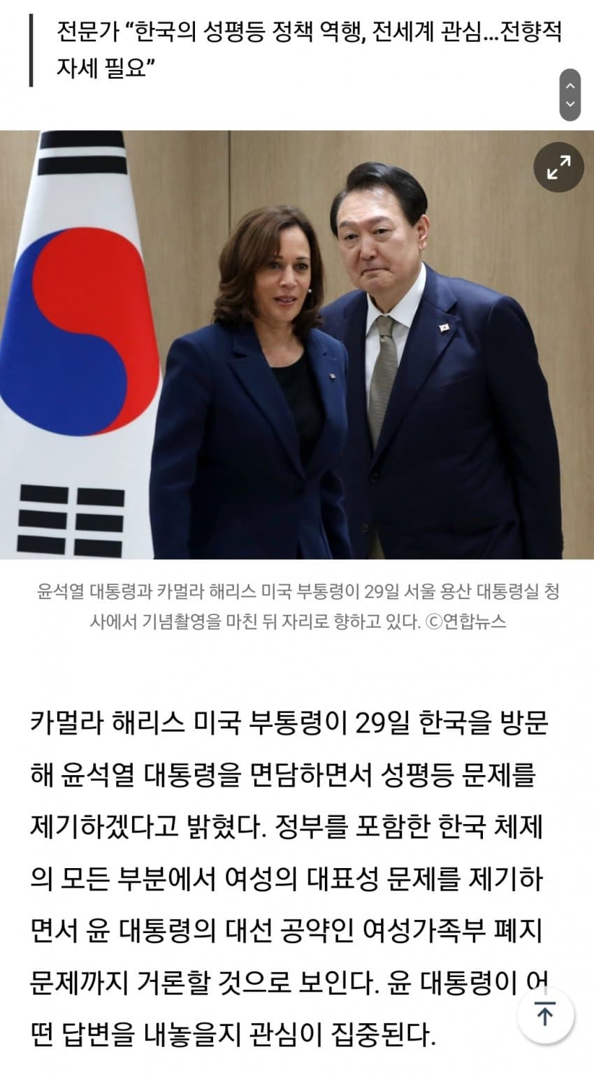 미국 민주당 대선후보가 될 카말라 해리스를 짤하나로 설명해보자