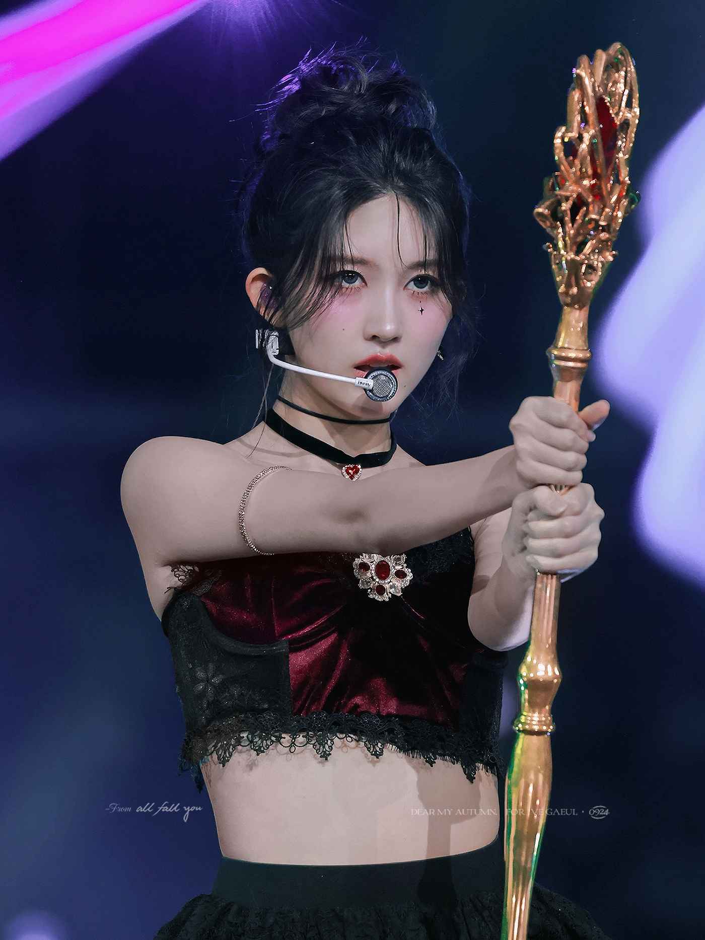 아이브 레이 가을 레드카펫 란제리룩 - SBS 가요대전 SUMMER